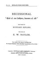 EDWARD W. NAYLOR: GOD OF OUR FATHERS, KNOWN OF OLD CHANT
