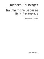 RICHARD HEUBERGER: IM CHAMBRE SEPAREE NO.8 (VOCAL DUET/PIANO ACCOMPANIMENT)