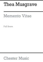 THEA MUSGRAVE: MEMENTO VITAE ORCHESTRA (FULL SCORE)