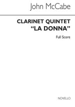 JOHN MCCABE: CLARINET QUINTET - 'LA DONNA' (SCORE)