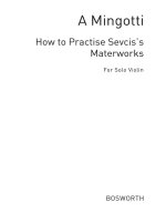 MINGOTTI HOW TO PRACTISE SEVCIK, O, O'S MASTERWORKS VLN