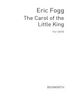 FOGG, E CAROL OF THE LITTLE KING AND JESUKIN SATB