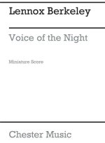 LENNOX BERKELEY: VOICES OF THE NIGHT OP.86 FOR ORCHESTRA (MINIATURE SCORE)