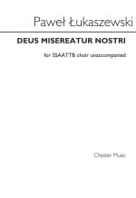 PAWE  UKASZEWSKI: DEUS MISEREATUR NOSTRI  CHANT