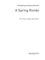 W.A. MOZART: SPRING RONDO (FLUTE/OBOE/PIANO)