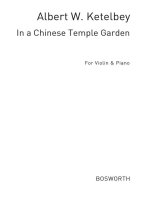 ALBERT KETELBEY: IN A CHINESE TEMPLE GARDEN (VIOLIN/PIANO)