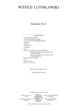 WITOLD LUTOSLAWSKI: SYMPHONY NO.2
