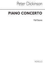 DICKINSON: CONCERTO FOR PIANO (STUDY SCORE) POCHE