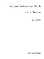 J.S BACH: KYRIE ELEISON DENNY CHANT