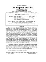 MOLLER, F W EMPEROR AND THE NIGHTINGALE SA