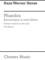 HANS WERNER HENZE: PHAEDRA (FULL SCORE)