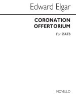 ELGAR, E CORONATION OFFERTORIUM SATB CHANT