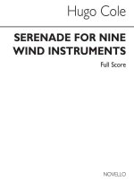 COLE: SERENADE FOR NINE WIND INSTRUMENTS (SCORE)