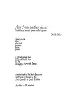 JUDITH WEIR: AIRS FROM ANOTHER PLANET (PARTS)
