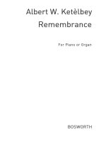 ALBERT KETELBEY: REMEMBRANCE PIANO
