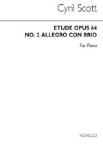 SCOTT: ETUDE OP.64 NO.2 - ALLEGRO CON BRIO FOR PIANO PIANO