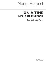 HERBERT, M ON A TIME HIGH VOICE AND PIANO (E MINOR)