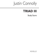 CONNOLLY: TRIAD III OP.8 (SCORE) POCHE