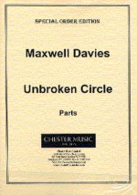 PETER MAXWELL DAVIES: UNBROKEN CIRCLE (PARTS)