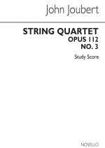 JOHN JOUBERT: STRING QUARTET NO.3 (SCORE)