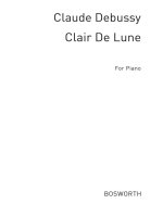 DEBUSSY, C CLAIR DE LUNE (NAYLOR) PF PIANO