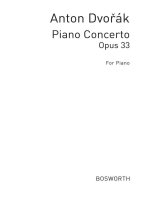 ANTONIN DVORAK: PIANO CONCERTO OP.33 PIANO