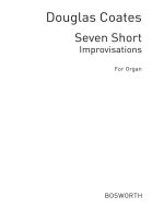 DOUGLAS COATES: SEVEN SHORT IMPROVISATIONS FOR ORGAN