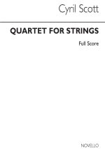 CYRIL SCOTT: STRING QUARTET NO.1 (SCORE)