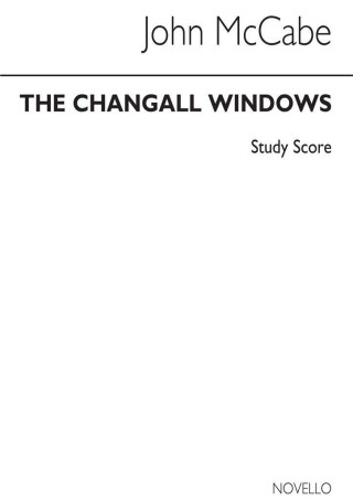 MCCABE: CHAGALL WINDOWS (STUDY SCORE) POCHE