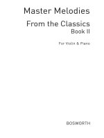 MASTER MELODIES FROM THE CLASSICS BOOK 2 (BEER) VLN/PF