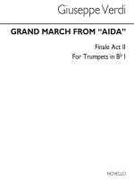 GIUSEPPE VERDI: GRAND MARCH FROM 'AIDA' (TPT 1) TROMPETTE