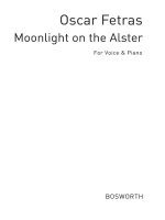 OSCAR FETRAS: MOONLIGHT ON THE ALSTER (EASY PIANO) PIANO