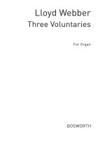 W.S. LLOYD WEBBER: THREE VOLUNTARIES FOR ORGAN