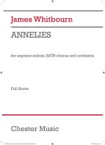 JAMES WHITBOURN: ANNELIES (ORCHESTRAL VERSION) - FULL SCORE CHANT