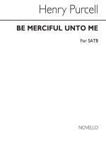 PURCELL, H BE MERCIFUL UNTO ME, O GOD SATB CHANT