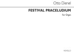 OTTO DIENEL: FESTIVAL PRAELUDIUM FOR ORGAN