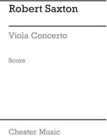 ROBERT SAXTON: VIOLA CONCERTO (FULL SCORE)