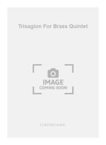 JOHN TAVENER: TRISAGION FOR BRASS QUINTET (SCORE AND PARTS)