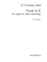 GEORGE THALBEN-BALL: TUNE IN E FOR ORGAN