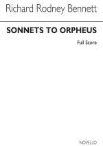 RICHARD RODNEY BENNETT: SONNETS TO ORPHEUS (STUDY SCORE)