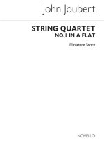 JOUBERT: STRING QUARTET NO.1 IN A FLAT (MINIATURE SCORE)