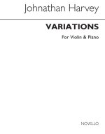 JONATHAN HARVEY: VARIATIONS FOR VIOLIN & PIANO