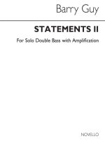 GUY: STATEMENTS II FOR DOUBLE BASS