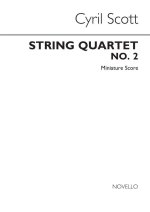 CYRIL SCOTT: STRING QUARTET NO.2 (SCORE)