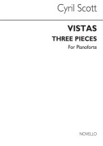 CYRIL SCOTT: VISTAS-THREE PIECES FOR PIANO