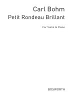 CARL BOHM: PETITE RONDEAU BRILLANT