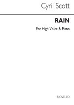 CYRIL SCOTT: RAIN-HIGH VOICE/PIANO