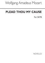 MOZART PLEAD THOU MY CAUSE SATB CHANT