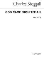 STEGGALL, C GOD CAME FROM TEMAN SATB CHANT