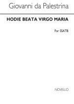 PALESTRINA HODIE BEATA VIRGO MARIA SSATB/PF (FOR REHEARSAL ONLY)_ CHANT